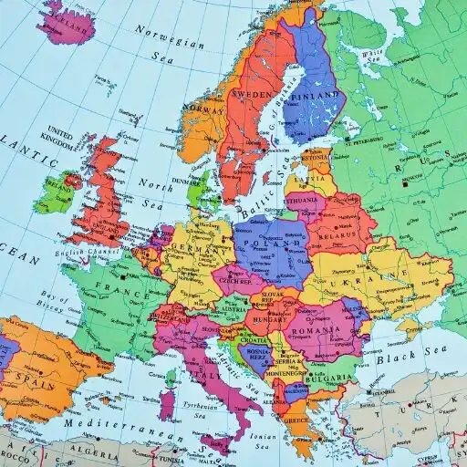 Play Europe Map Wallpaper APK