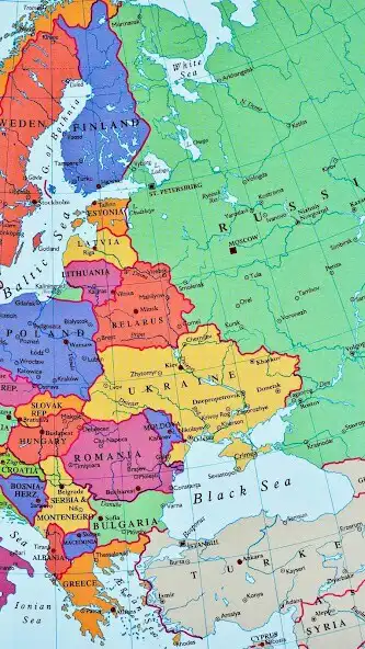 Play Europe Map Wallpaper as an online game Europe Map Wallpaper with UptoPlay