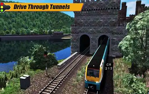 Europe Train Simulator : Train Sim New Train Game online game with UptoPlay