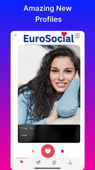 Play EuroSocial - Europe Dating App  and enjoy EuroSocial - Europe Dating App with UptoPlay