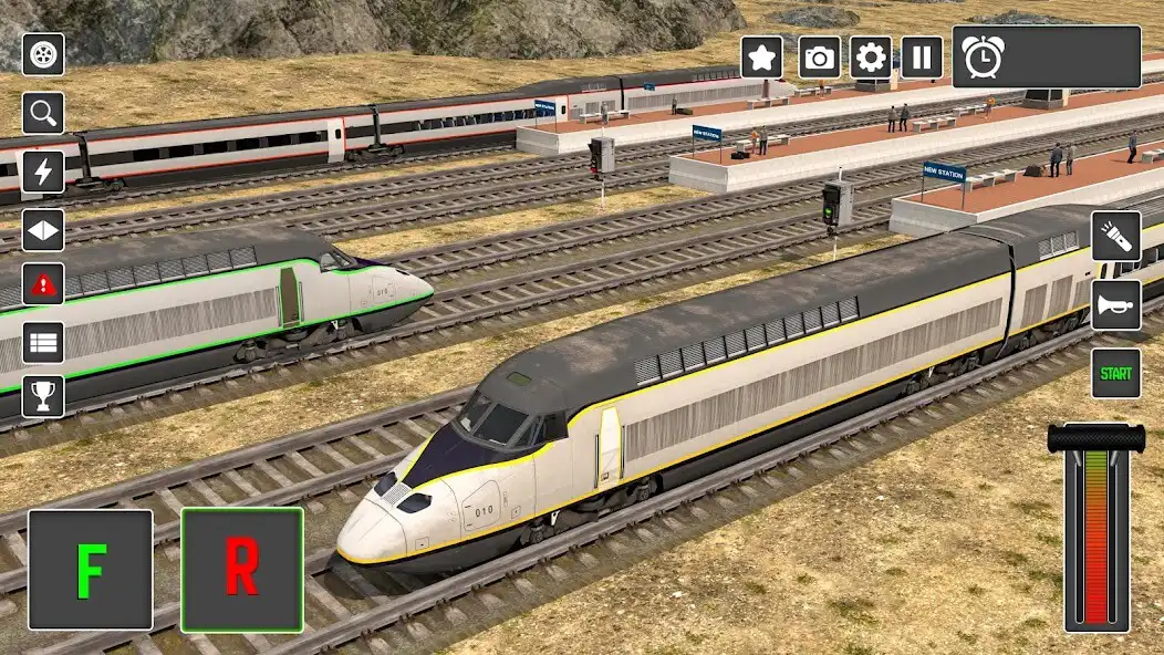 Play Euro Subway Train Simulator 3D as an online game Euro Subway Train Simulator 3D with UptoPlay