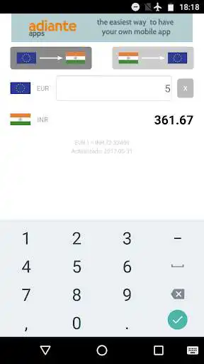 Play Euro to Indian Rupee  and enjoy Euro to Indian Rupee with UptoPlay