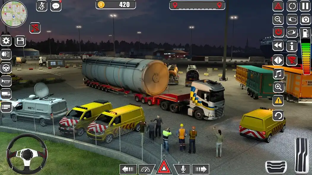 Play Euro Truck Cargo Driving Games as an online game Euro Truck Cargo Driving Games with UptoPlay