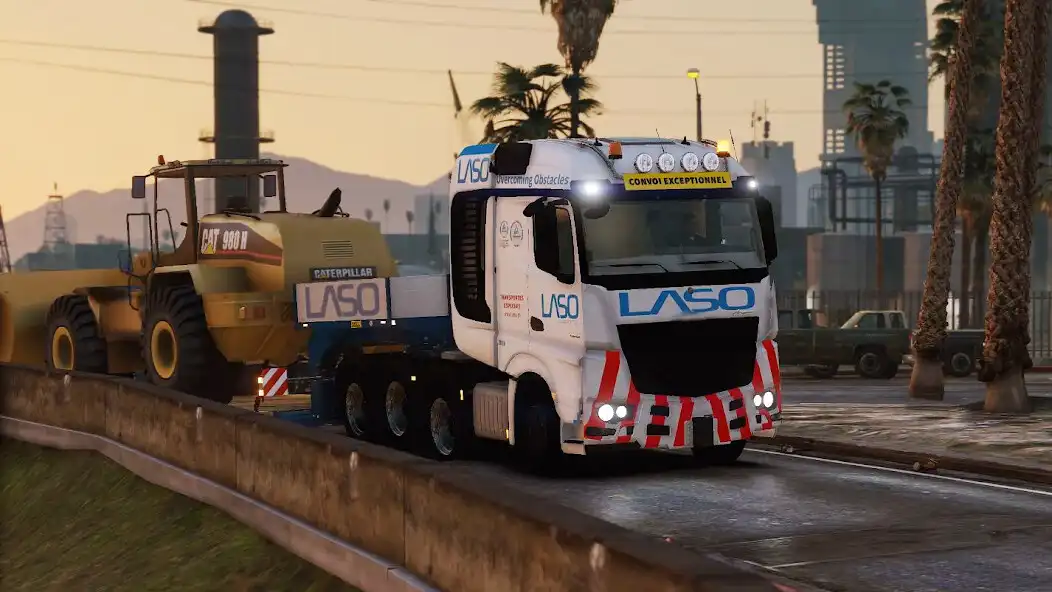 Play Euro Truck Driver Real Simulat as an online game Euro Truck Driver Real Simulat with UptoPlay