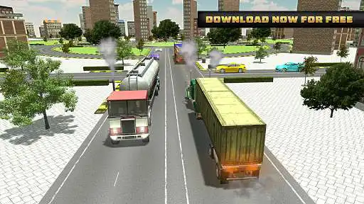 Play Euro Truck Driver Simulator 2019: Free Truck Games as an online game Euro Truck Driver Simulator 2019: Free Truck Games with UptoPlay