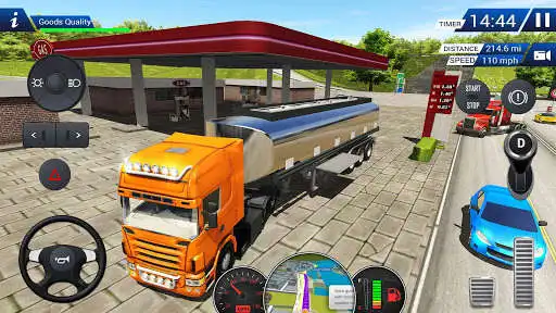 Play Euro Truck Driving Simulator 2018