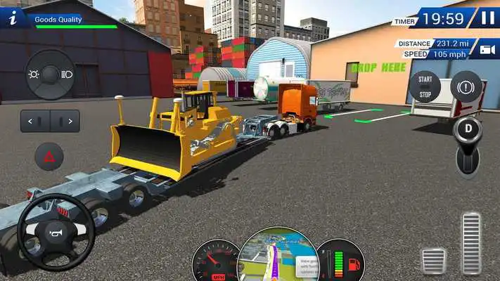 Play Euro Truck Driving Simulator 2018