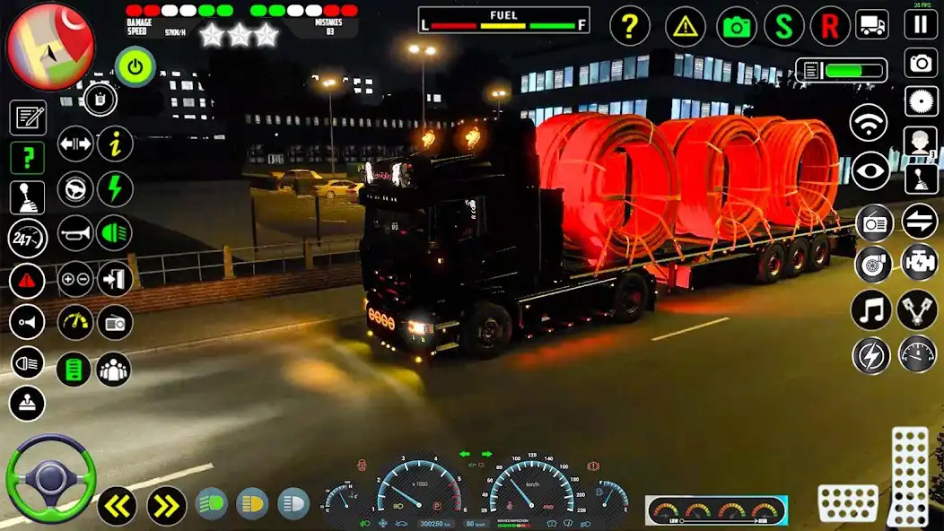 Play Euro Truck Driving: Truck Game as an online game Euro Truck Driving: Truck Game with UptoPlay