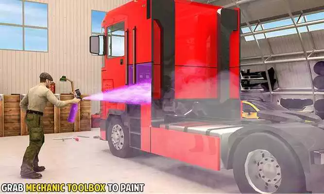 Play Euro Truck Mechanic Simulator: Repair Services