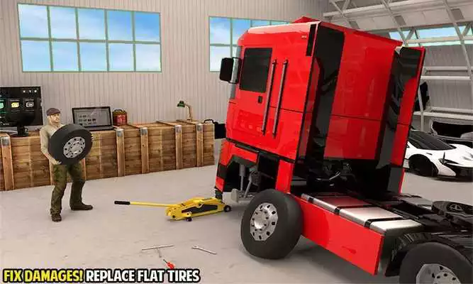 Play Euro Truck Mechanic Simulator: Repair Services