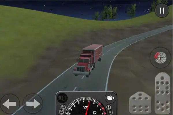 Play Euro Truck Night Driving