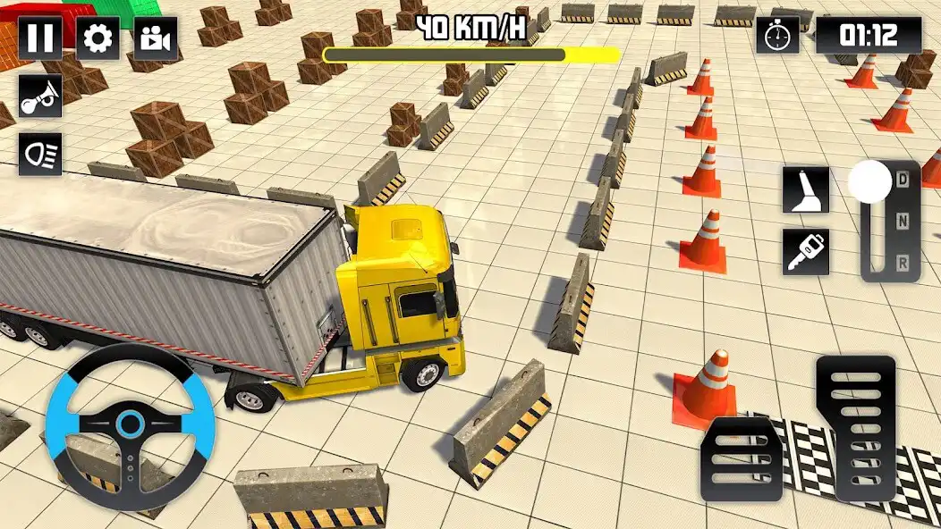 Play Euro Truck Parking - Truck Jam  and enjoy Euro Truck Parking - Truck Jam with UptoPlay
