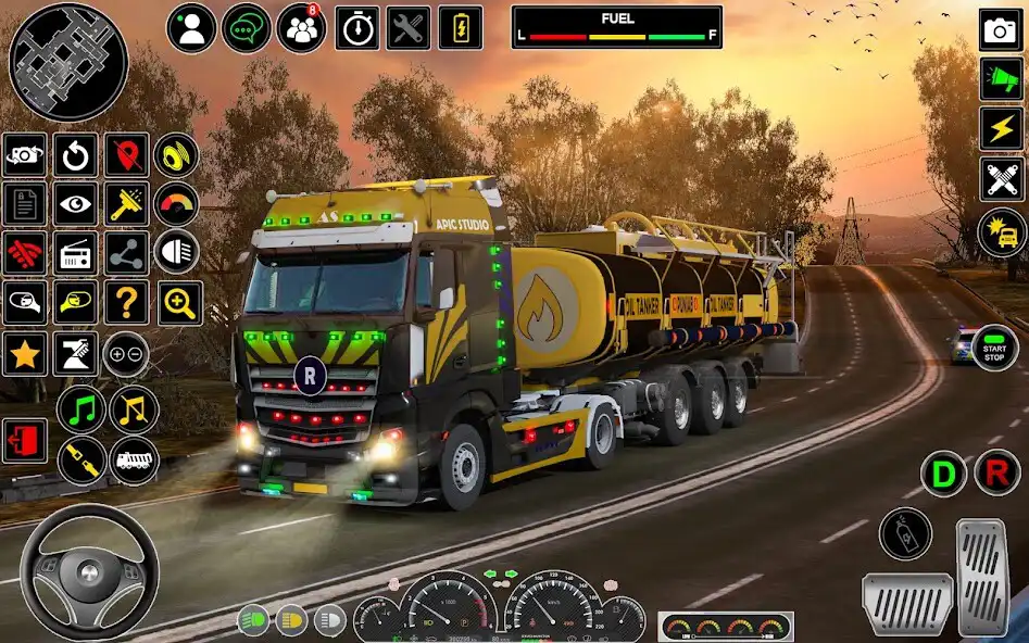 Play Euro Truck Simulator-Oil Cargo as an online game Euro Truck Simulator-Oil Cargo with UptoPlay