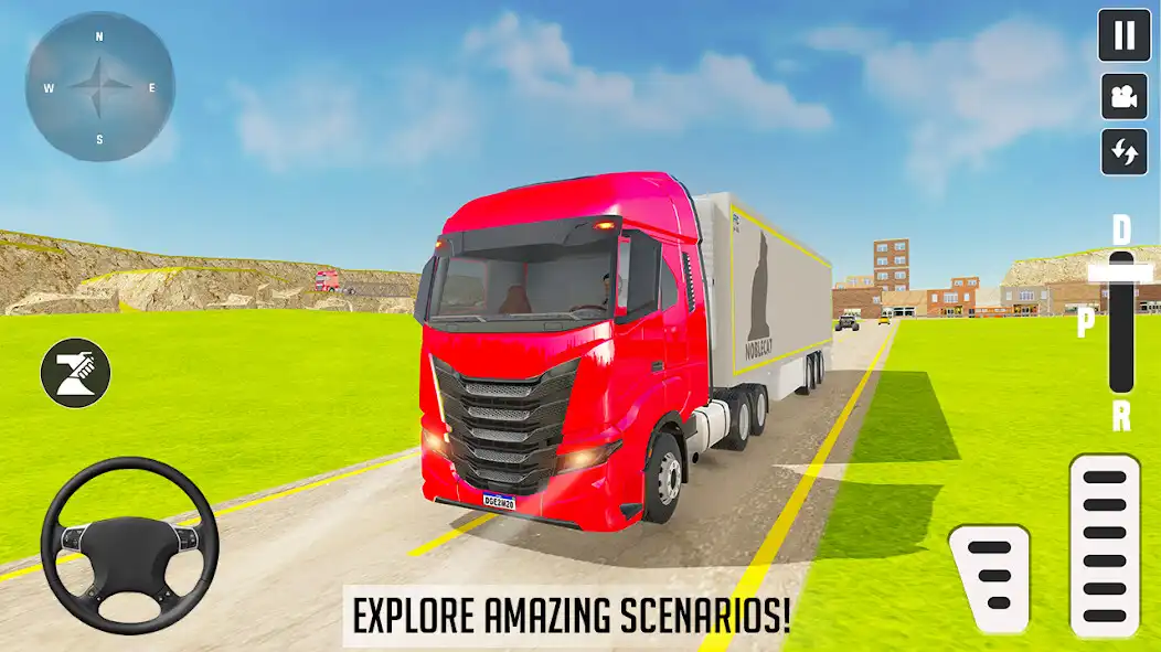 Play Euro Truck Transport Sim Games  and enjoy Euro Truck Transport Sim Games with UptoPlay