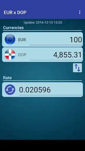 Play APK Euro x Dominican Peso  and enjoy Euro x Dominican Peso with UptoPlay conversor.conversaotaxasbasico.eurdop