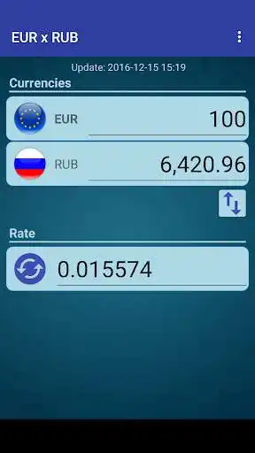Play APK Euro x Russian Ruble  and enjoy Euro x Russian Ruble with UptoPlay conversor.conversaotaxasbasico.eurrub