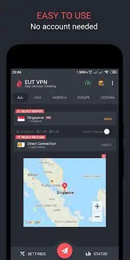 Play EUT VPN - Easy Unlimited Tunneling  and enjoy EUT VPN - Easy Unlimited Tunneling with UptoPlay