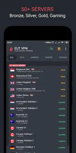 Play EUT VPN - Easy Unlimited Tunneling as an online game EUT VPN - Easy Unlimited Tunneling with UptoPlay