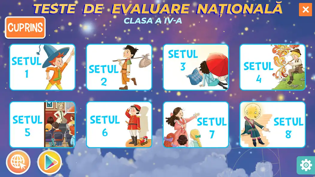Play Evaluare nationala - clasa 4  and enjoy Evaluare nationala - clasa 4 with UptoPlay