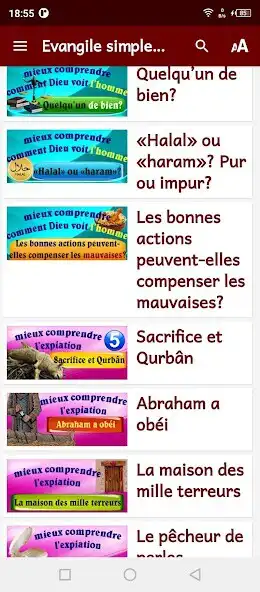 Play Evangile exposé simplement as an online game Evangile exposé simplement with UptoPlay