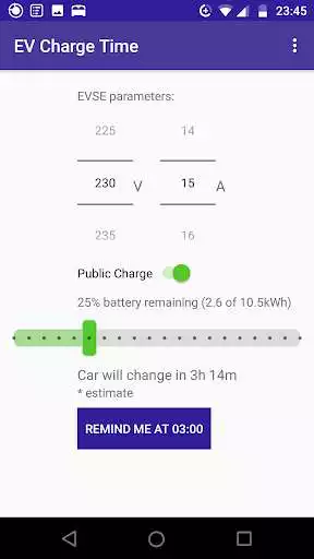 Play EV Charge Time Calculator  Reminder  and enjoy EV Charge Time Calculator  Reminder with UptoPlay