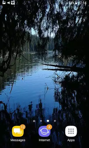 Play Evening Lake Live Wallpaper as an online game Evening Lake Live Wallpaper with UptoPlay