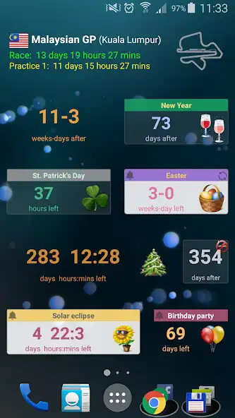 Play Event Countdown Widget  and enjoy Event Countdown Widget with UptoPlay
