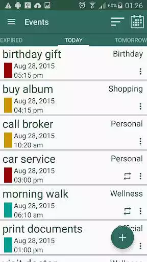 Play Event Reminder  and enjoy Event Reminder with UptoPlay