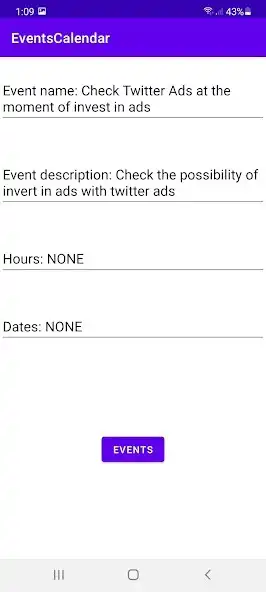 Play Events Calendar as an online game Events Calendar with UptoPlay