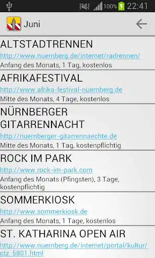 Play APK Events Nuremberg  and enjoy Events Nuremberg with UptoPlay de.nuart73.events_nuernberg