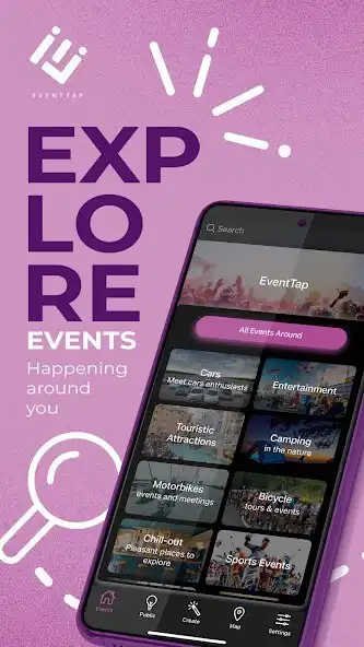 Play EventTap - Find  Plan Events  and enjoy EventTap - Find  Plan Events with UptoPlay