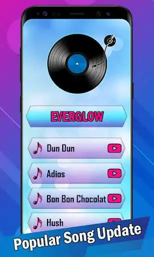 Play Everglow Piano Magic Tiles  and enjoy Everglow Piano Magic Tiles with UptoPlay