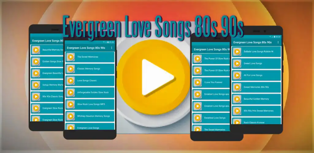 Play Evergreen Love Songs 80s 90s  and enjoy Evergreen Love Songs 80s 90s with UptoPlay