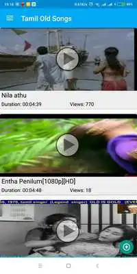 Play Evergreen Tamil Old Songs