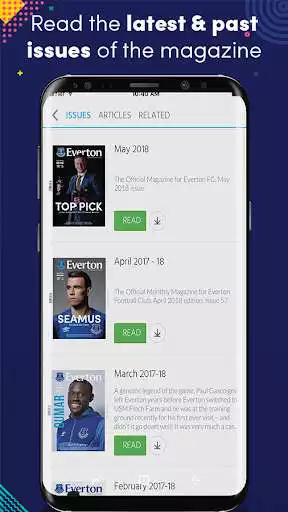 Play APK Everton Magazine  and enjoy Everton Magazine with UptoPlay com.magzter.everton