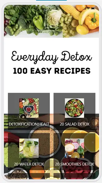 Play Everyday Detox  : 100  Recipes  and enjoy Everyday Detox  : 100  Recipes with UptoPlay