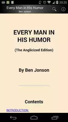Play Every Man in His Humor