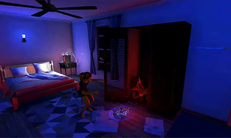 Play Evil baby- Yellow Horror Game as an online game Evil baby- Yellow Horror Game with UptoPlay