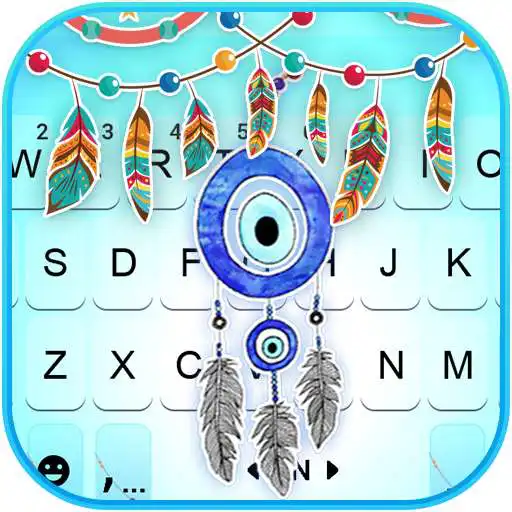 Play Evil Eye Dreamcatcher Keyboard Theme APK