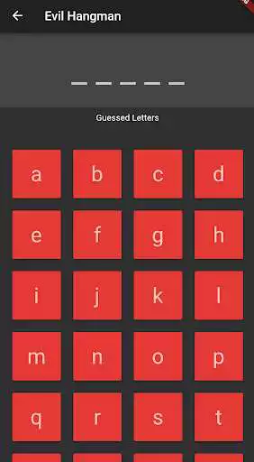 Play Evil Hangman as an online game Evil Hangman with UptoPlay