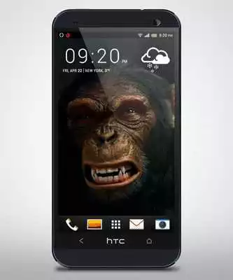 Play Evil Monkey 3D Live Wallpaper