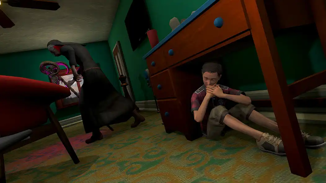 Play Evil Nun Granny: Grandpa Rush as an online game Evil Nun Granny: Grandpa Rush with UptoPlay
