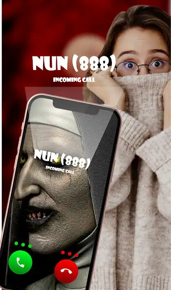 Play Evil Nun Scary Prank Calling as an online game Evil Nun Scary Prank Calling with UptoPlay