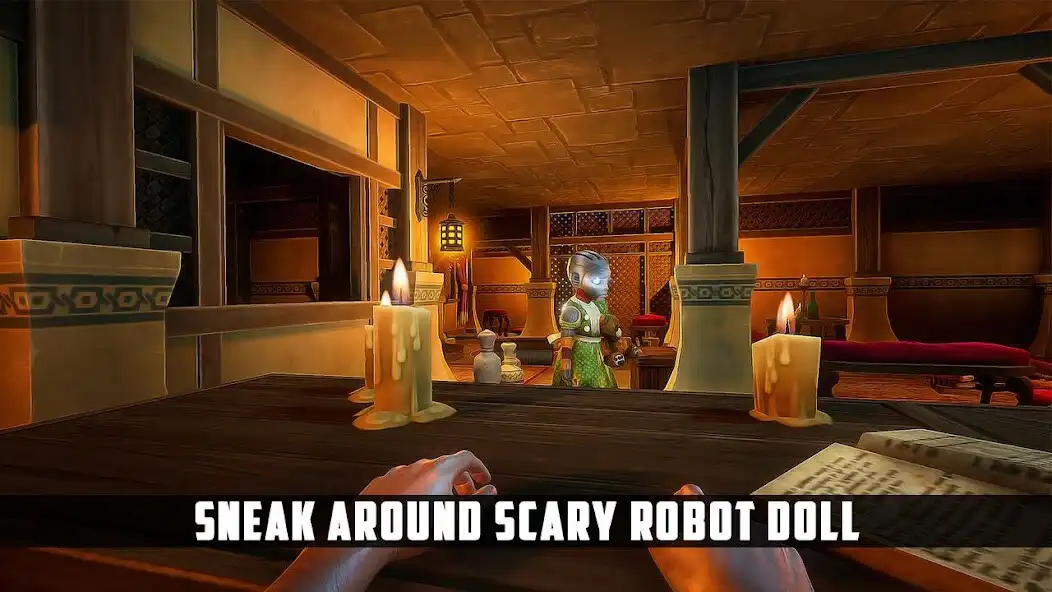 Play Evil Robot Doll : Horror Game as an online game Evil Robot Doll : Horror Game with UptoPlay