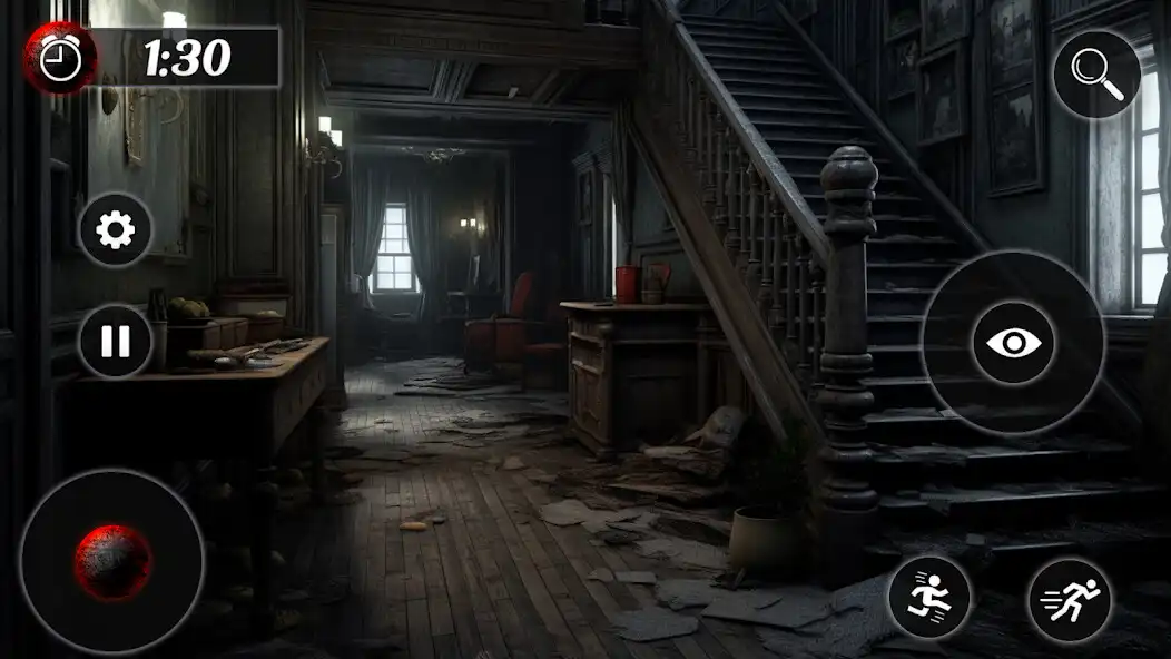 Play Evil Scary Mansion Games 3D as an online game Evil Scary Mansion Games 3D with UptoPlay
