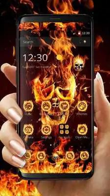 Play Evil Skull Fire Theme