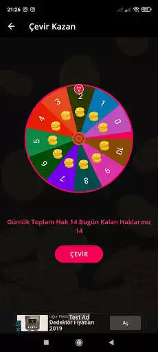 Play Çevir Paylaş Kazan as an online game Çevir Paylaş Kazan with UptoPlay