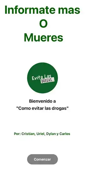 Play Evita las drogas as an online game Evita las drogas with UptoPlay