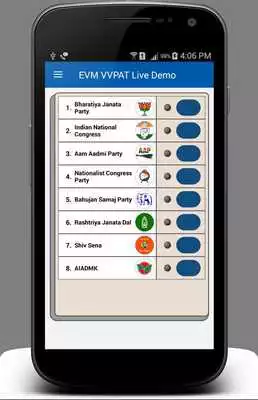 Play EVM VVPAT Live Demo