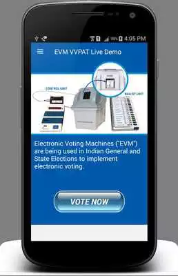 Play EVM VVPAT Live Demo